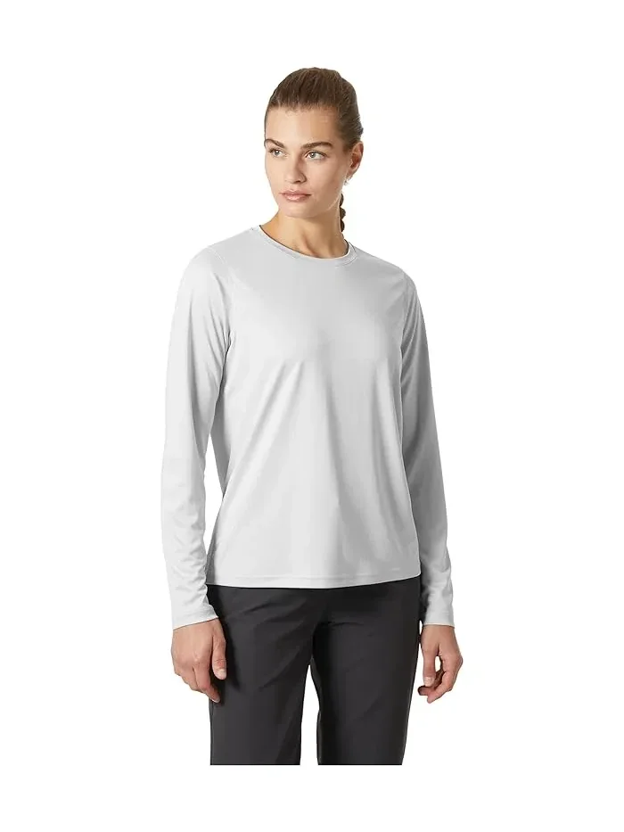 Футболка с длинным рукавом HH Tech Crew Long Sleeve 2.0 Helly Hansen — изображение 1 из 3, серый