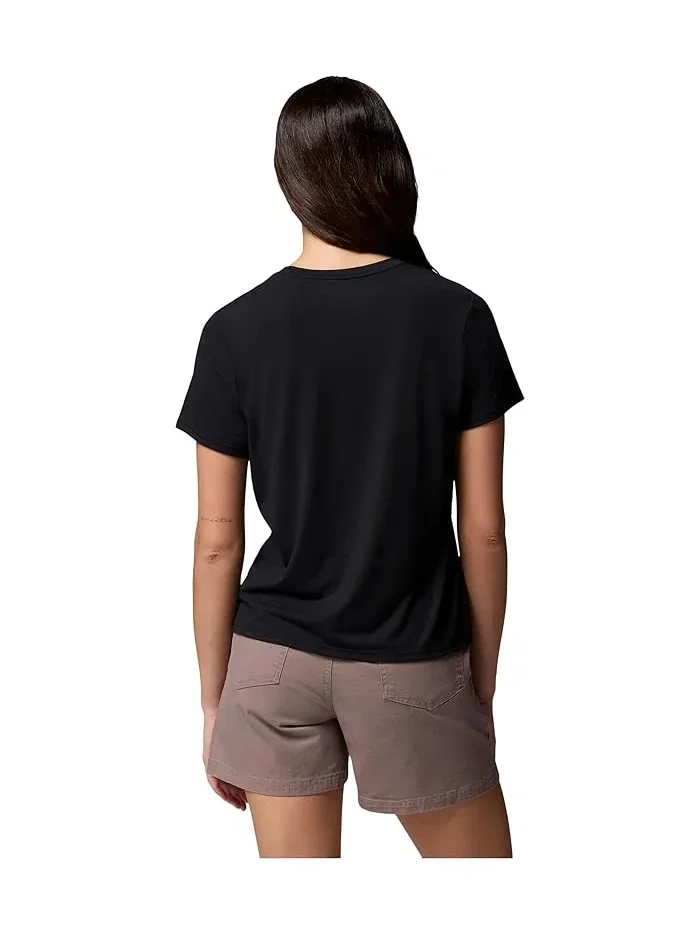 Футболка Columbia CSC Soft Stretch Short Sleeve Tee — изображение 4 из 5, черный