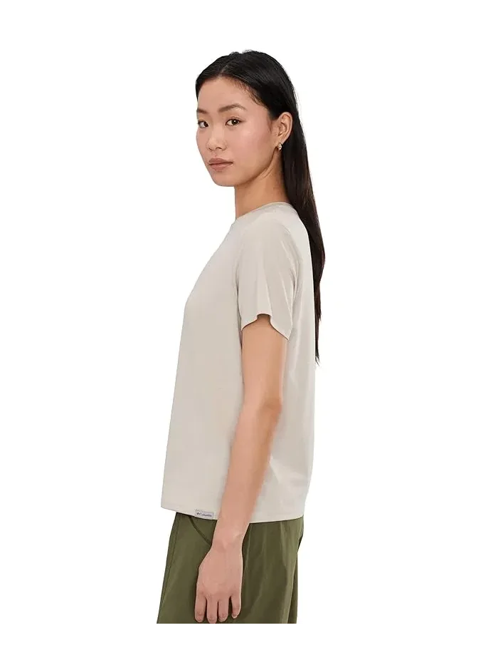 Футболка Columbia CSC Soft Stretch Short Sleeve Tee — изображение 3 из 5, угольный