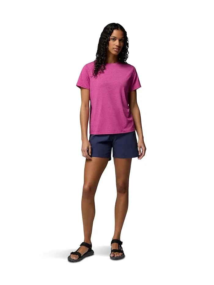Футболка Columbia CSC Soft Stretch Short Sleeve Tee — изображение 2 из 5, фуксия