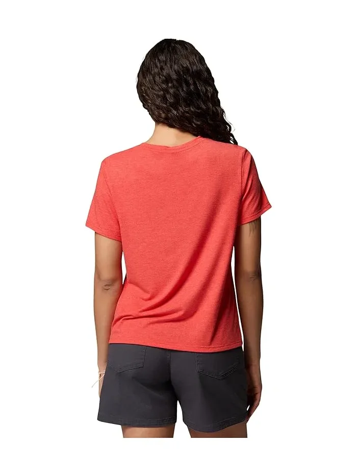 Футболка Columbia CSC Soft Stretch Short Sleeve Tee — изображение 4 из 5, красный