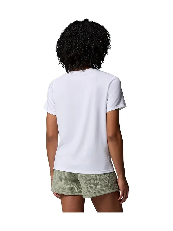 Футболка Columbia CSC Soft Stretch Short Sleeve Tee — изображение 3 из 5, белый