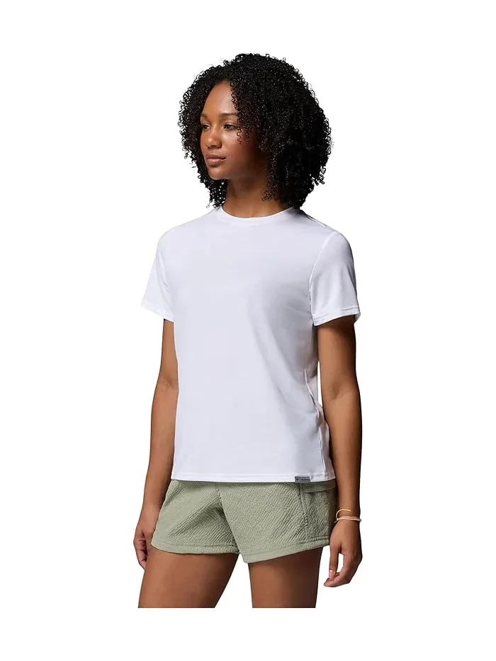 Футболка Columbia CSC Soft Stretch Short Sleeve Tee — изображение 4 из 5, белый