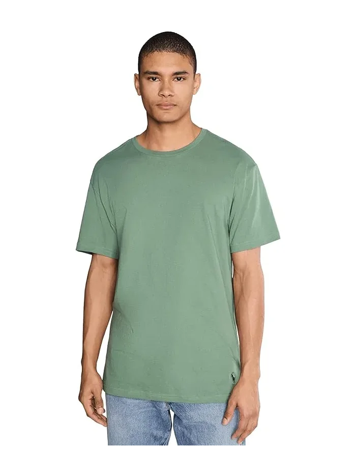 Футболка с круглым вырезом Slim Fit Polo Ralph Lauren — изображение 1 из 4, черный