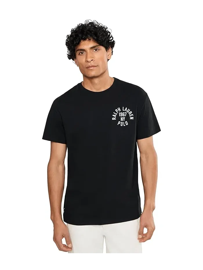 Футболка Classic Fit с логотипом Polo Ralph Lauren — изображение 1 из 5, черный