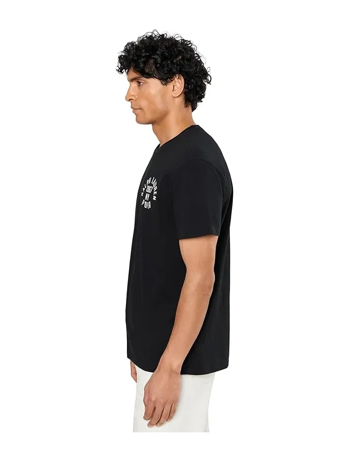 Футболка Classic Fit с логотипом Polo Ralph Lauren — изображение 3 из 5, черный
