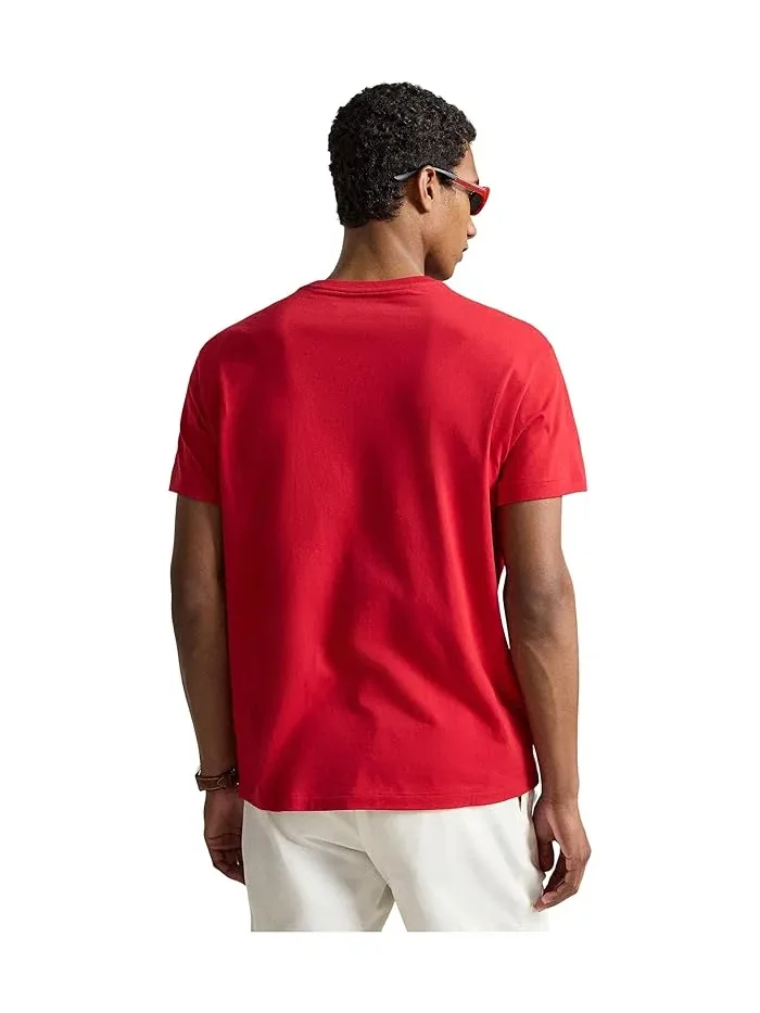 Футболка Classic Fit Polo Ralph Lauren — изображение 3 из 4, красный