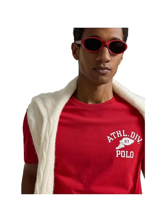 Футболка Classic Fit Polo Ralph Lauren — изображение 4 из 4, красный