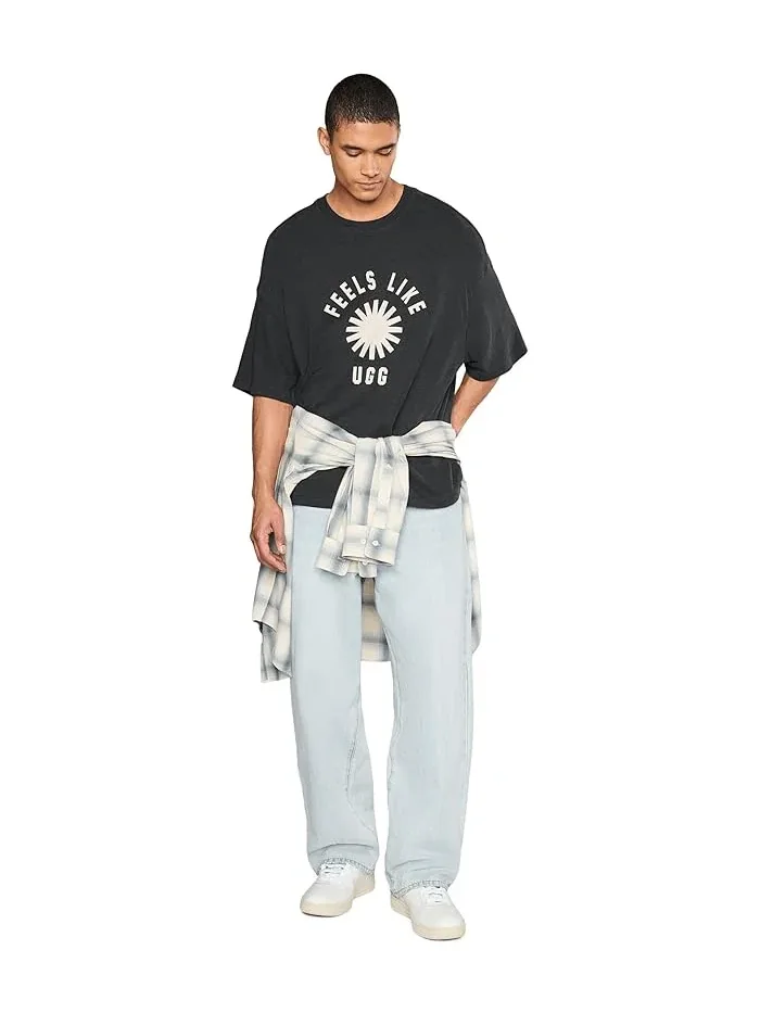 Футболка UGG Feels Like Ugg Tee — изображение 2 из 5, кремовый