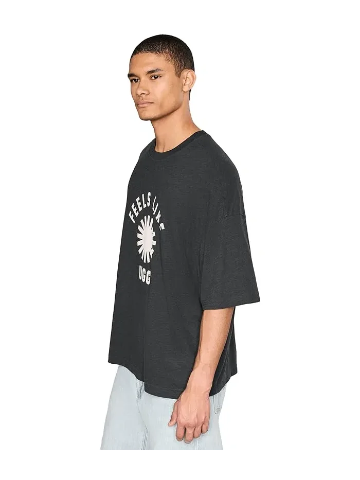 Футболка UGG Feels Like Ugg Tee — изображение 3 из 5, кремовый