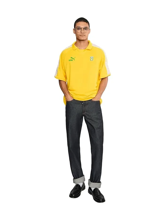 Футболка King Fanpack Brazil PUMA — изображение 2 из 5, желтый/зеленый/черный