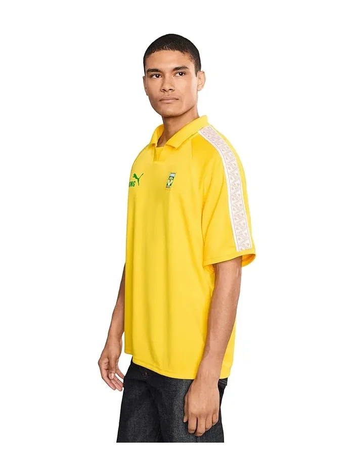 Футболка King Fanpack Brazil PUMA — изображение 3 из 5, желтый/зеленый/черный