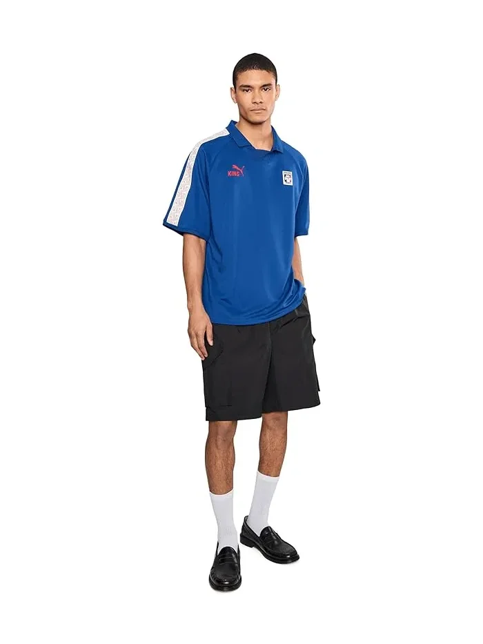 Футболка PUMA King Fanpack France — изображение 2 из 5, синий/красный/белый
