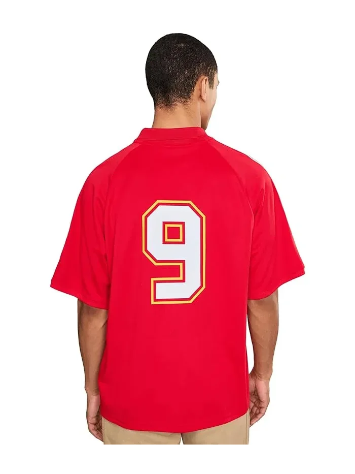 Футболка с воротником King Fanpack Spain PUMA — изображение 4 из 5, красный/белый/желтый
