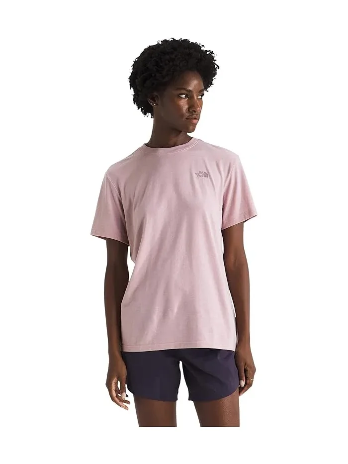 Футболка с коротким рукавом триблэнд Short Sleeve Tri-Blend Tee The North Face — изображение 1 из 3, белый