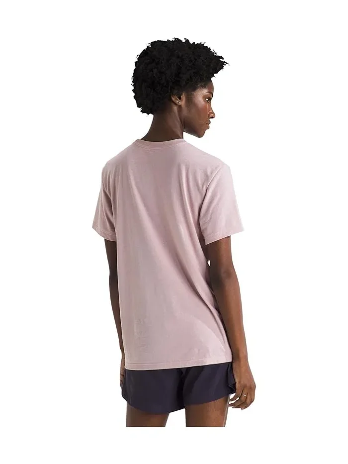 Футболка с коротким рукавом триблэнд Short Sleeve Tri-Blend Tee The North Face — изображение 3 из 3, белый