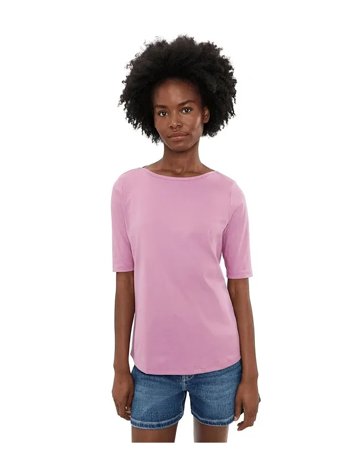 Футболка с лодочкой Pima Boatneck Elbow Sleeve Shirt L.L.Bean