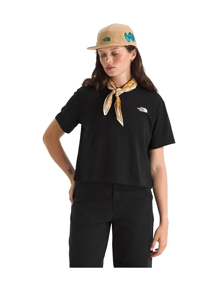 Футболка Evolution Simple Dome Crop The North Face — изображение 1 из 3, черный