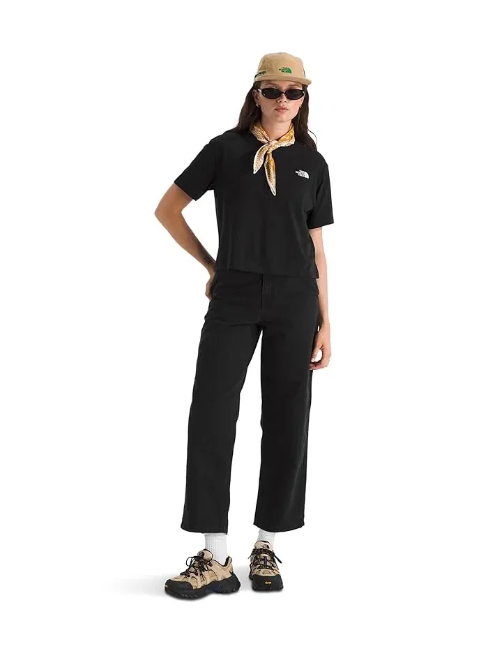 Футболка Evolution Simple Dome Crop The North Face — изображение 2 из 3, черный
