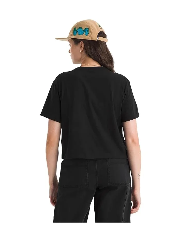 Футболка Evolution Simple Dome Crop The North Face — изображение 3 из 3, черный
