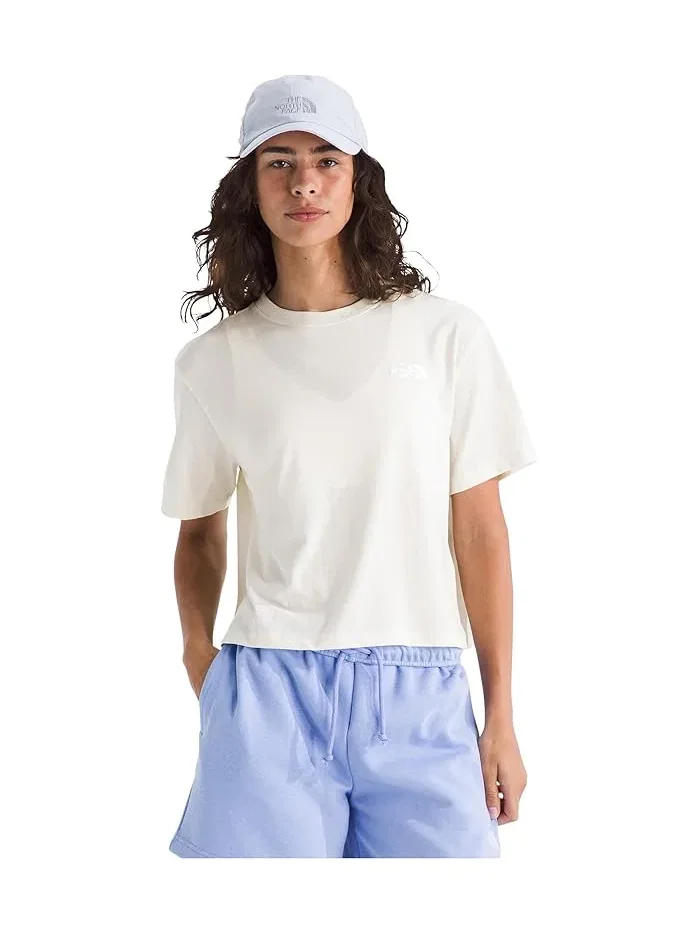 Футболка The North Face Evolution Simple Dome Crop Relaxed Short Sleeve Tee — изображение 1 из 3, белый