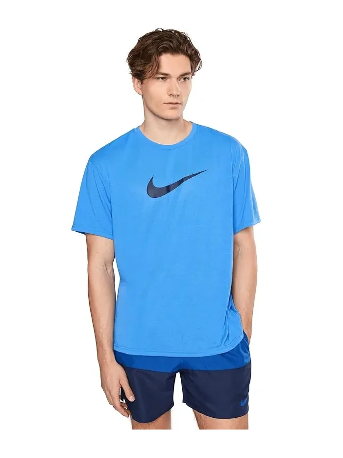 Футболка Nike Hydroguard Specs Dri-FIT UV с коротким рукавом — изображение 1 из 5, синий