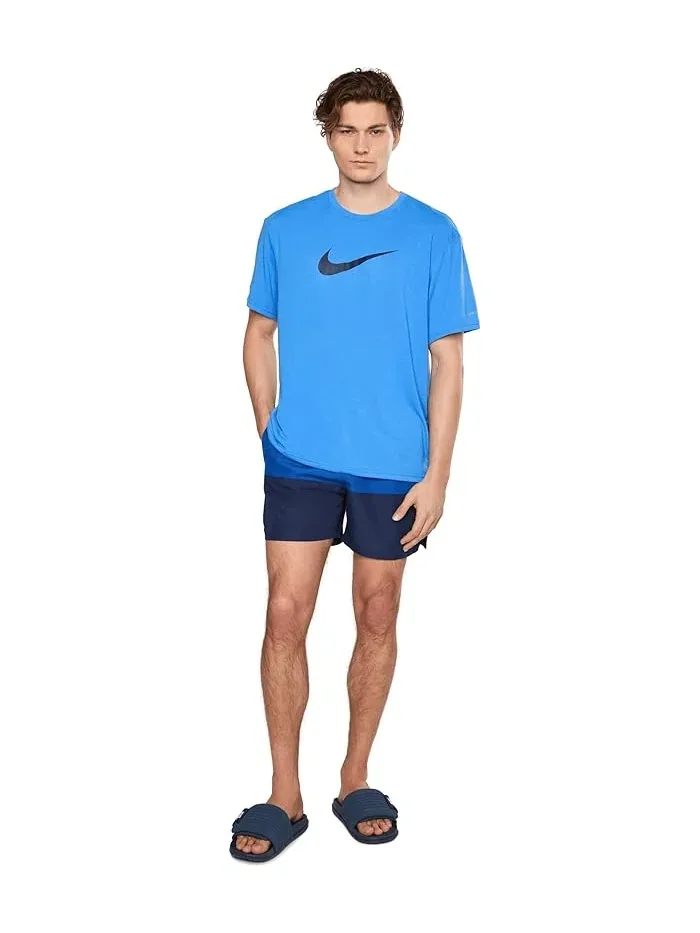 Футболка Nike Hydroguard Specs Dri-FIT UV с коротким рукавом — изображение 2 из 5, синий
