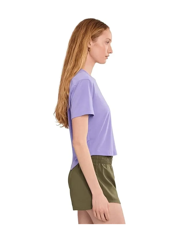 Футболка с защитой UPF 40 Trekkin Go Short Sleeve Mountain Hardwear — изображение 3 из 5, фиолетовый