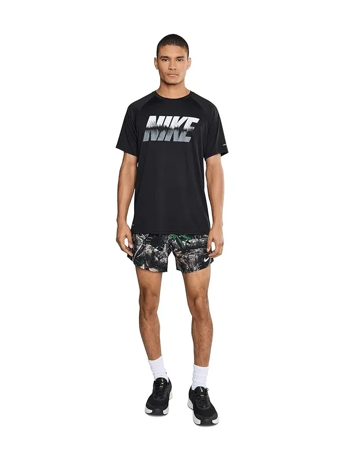 Футболка с коротким рукавом Nike Hydroguard Dip Dye Dri-FIT UV — изображение 2 из 5, черный