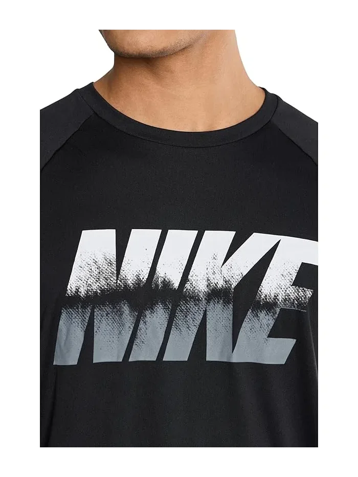 Футболка с коротким рукавом Nike Hydroguard Dip Dye Dri-FIT UV — изображение 5 из 5, черный