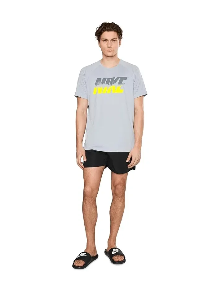 Футболка Nike Hydroguard Dip Dye Dri-FIT UV с коротким рукавом Nike — изображение 2 из 5, серый
