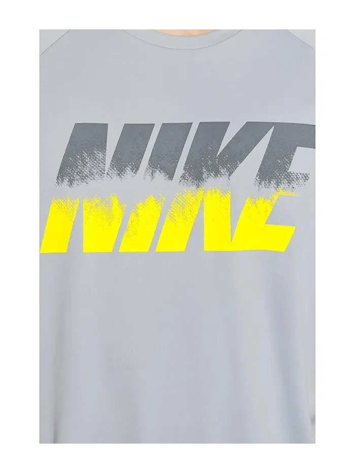 Футболка Nike Hydroguard Dip Dye Dri-FIT UV с коротким рукавом Nike — изображение 5 из 5, серый