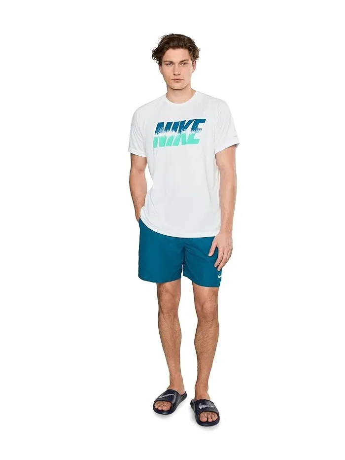 Футболка Nike Hydroguard Dip Dye Dri-FIT UV — изображение 2 из 5, белый
