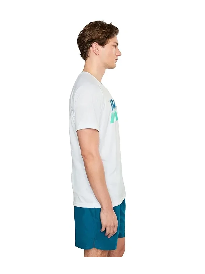 Футболка Nike Hydroguard Dip Dye Dri-FIT UV — изображение 3 из 5, белый