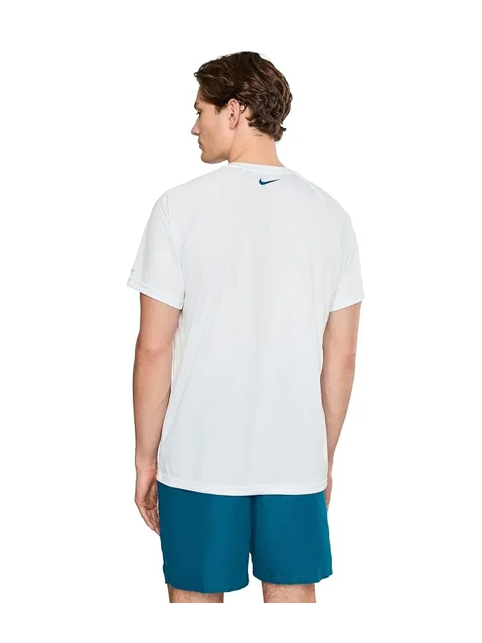 Футболка Nike Hydroguard Dip Dye Dri-FIT UV — изображение 4 из 5, белый