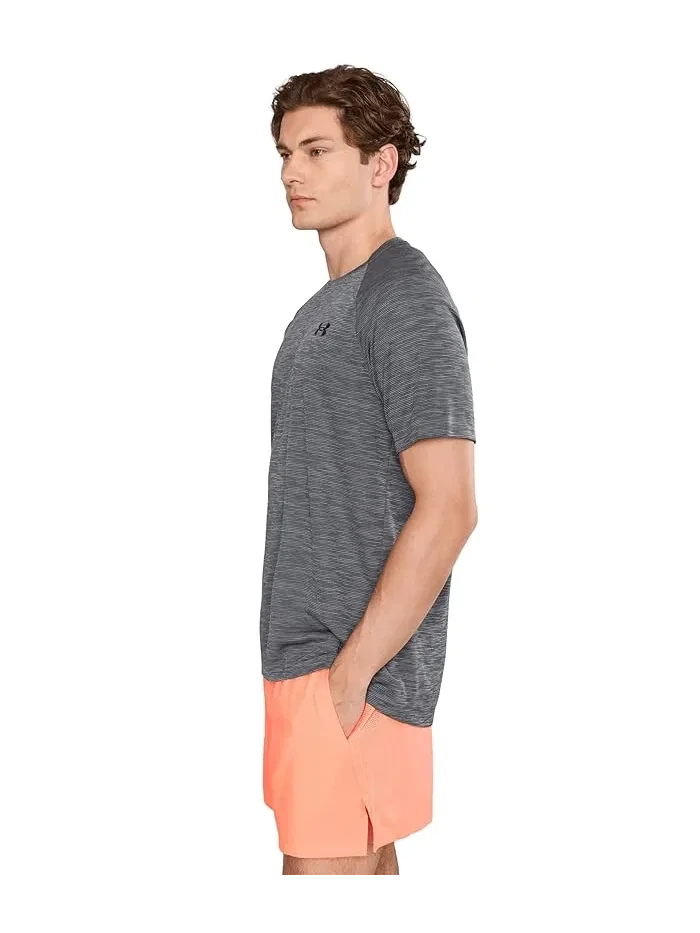 Футболка Tech Textured Under Armour — изображение 3 из 5, черный