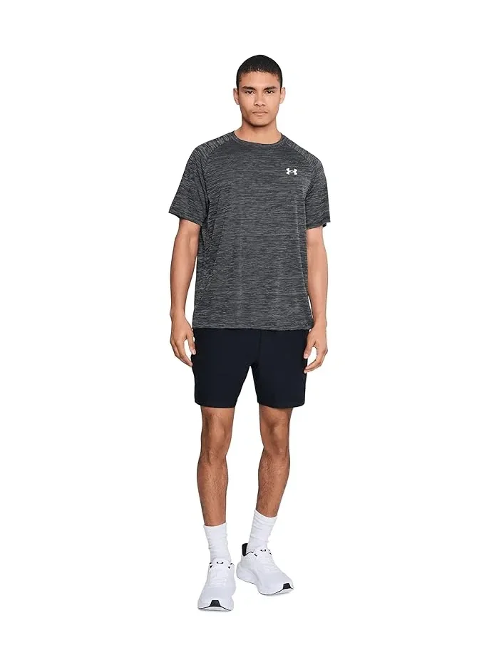 Футболка Tech Textured Under Armour — изображение 2 из 5, черный/белый