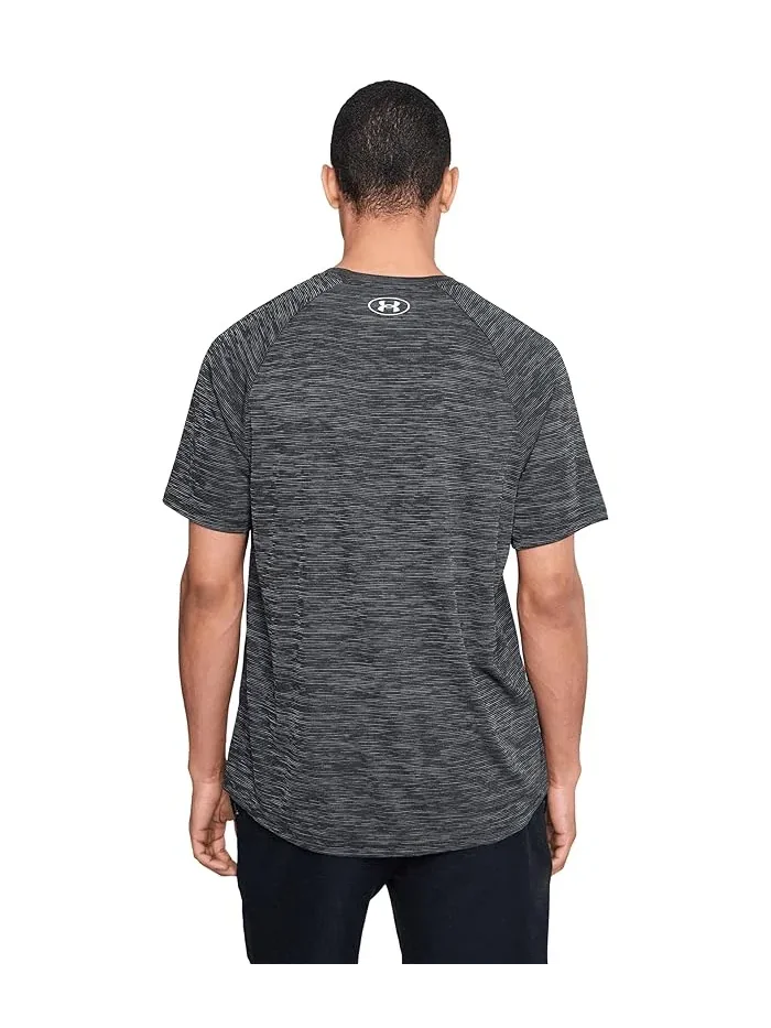 Футболка Tech Textured Under Armour — изображение 4 из 5, черный/белый