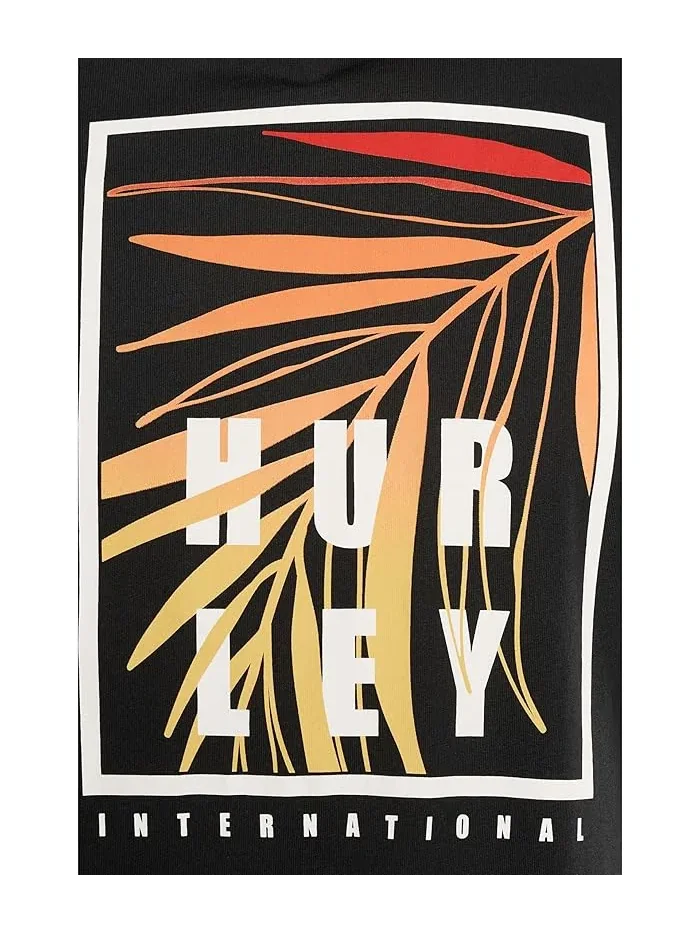 Футболка с принтом Window Tropics Hurley — изображение 5 из 5, черный