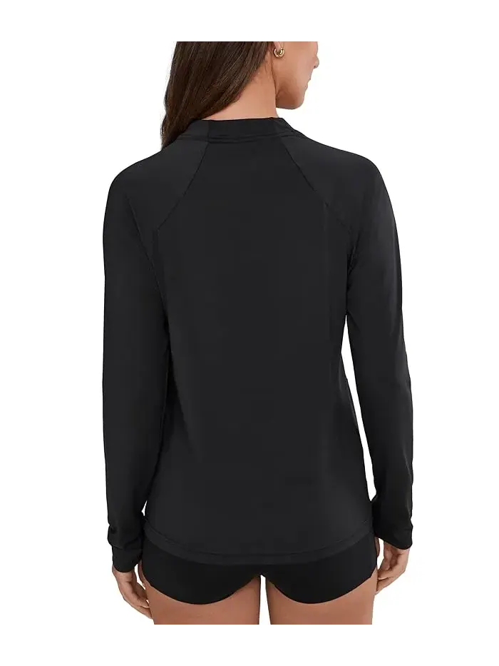 Футболка с длинным рукавом Nike Dri-FIT UV Long Sleeve Hydroguard — изображение 4 из 5, черный