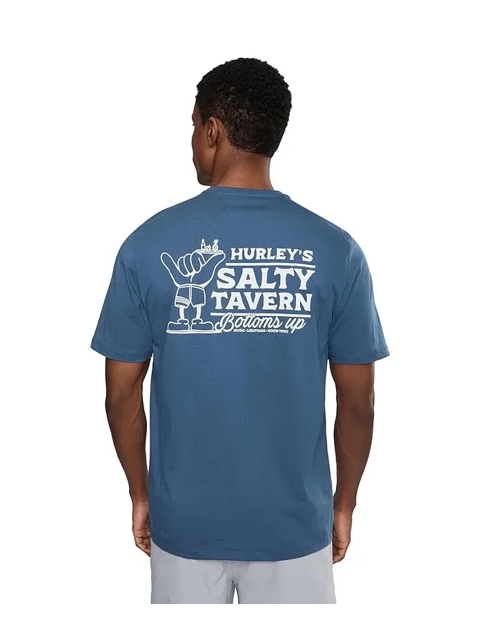 Футболка Salty Tavern Short Sleeve Hurley — изображение 4 из 5, бездонный