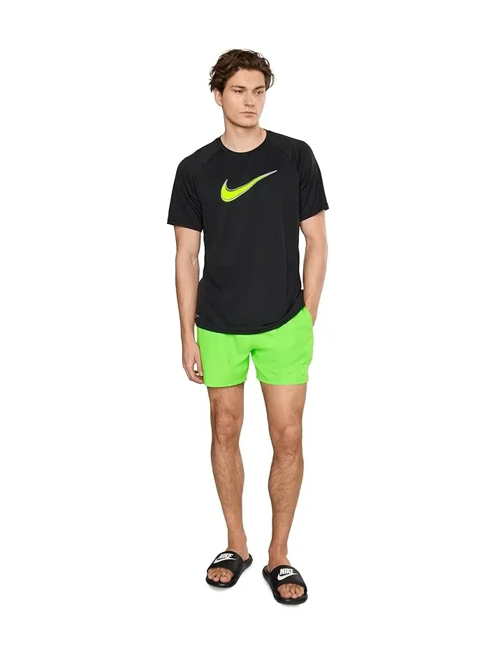 Футболка Nike Hydroguard Outline Swoosh Dri-FIT UV с коротким рукавом — изображение 2 из 5, черный