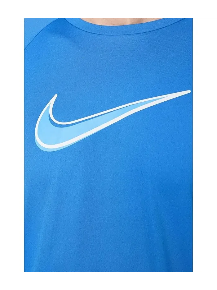 Футболка Nike Hydroguard Outline Swoosh Dri-FIT UV с коротким рукавом — изображение 5 из 5, синий