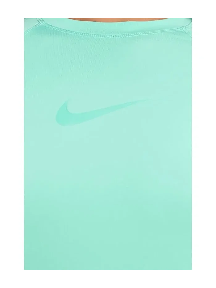 Футболка Nike Dri-FIT UV Long Sleeve Hydroguard — изображение 5 из 5, бирюзовый
