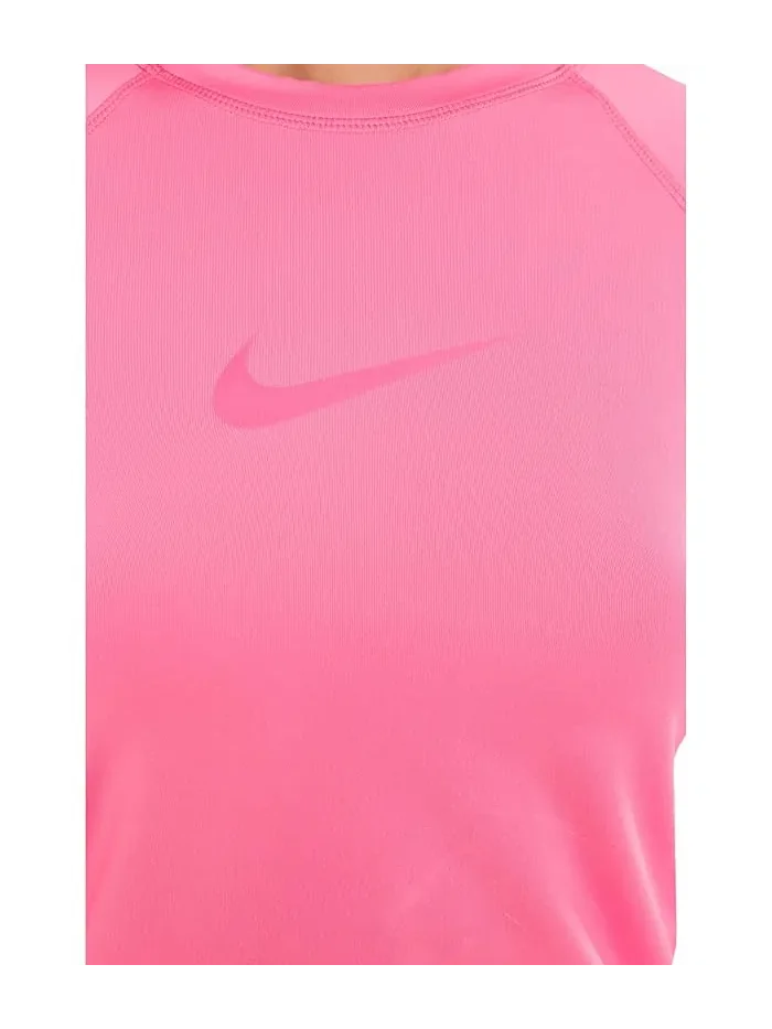 Футболка с длинным рукавом Dri-FIT UV Hydroguard Nike — изображение 5 из 5, розовый