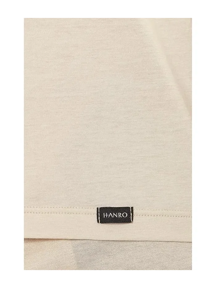 Футболка с V-образным вырезом Ultralight Short Sleeve V-Neck Hanro, Moon — изображение 5 из 5, лунный