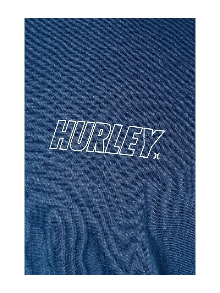 Футболка с коротким рукавом H2O-DRI Fastlane Hurley — изображение 5 из 5, бездонный