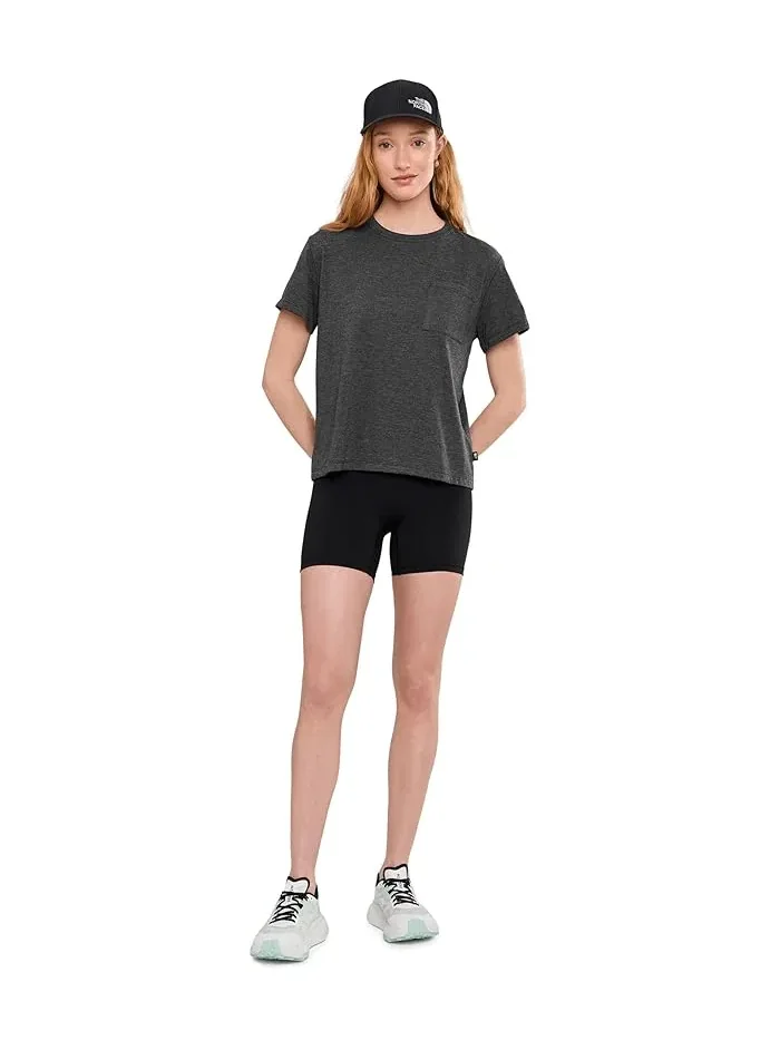 Футболка с карманом Tri-Blend Short Sleeve Pocket Tee The North Face — изображение 2 из 5, черный