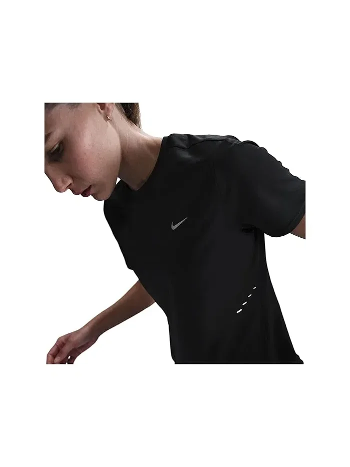 Футболка беговая Swift Dri-FIT Nike — изображение 4 из 5, черный/серебристый