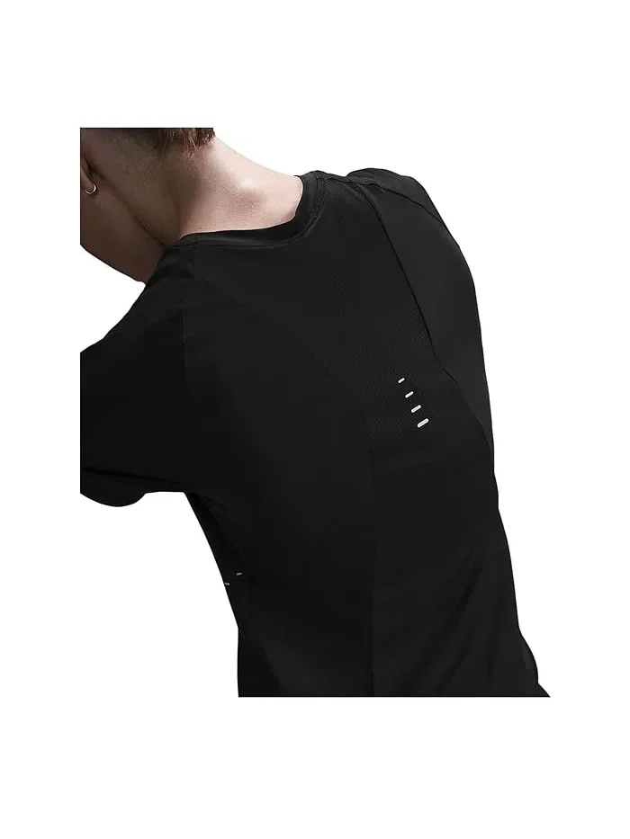 Футболка беговая Swift Dri-FIT Nike — изображение 5 из 5, черный/серебристый
